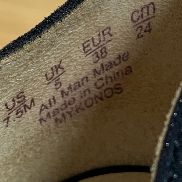 Life Stride 7.5 Black Glitter MYKONOS Flex Soft System Pump Heels - Picture 3 of 8